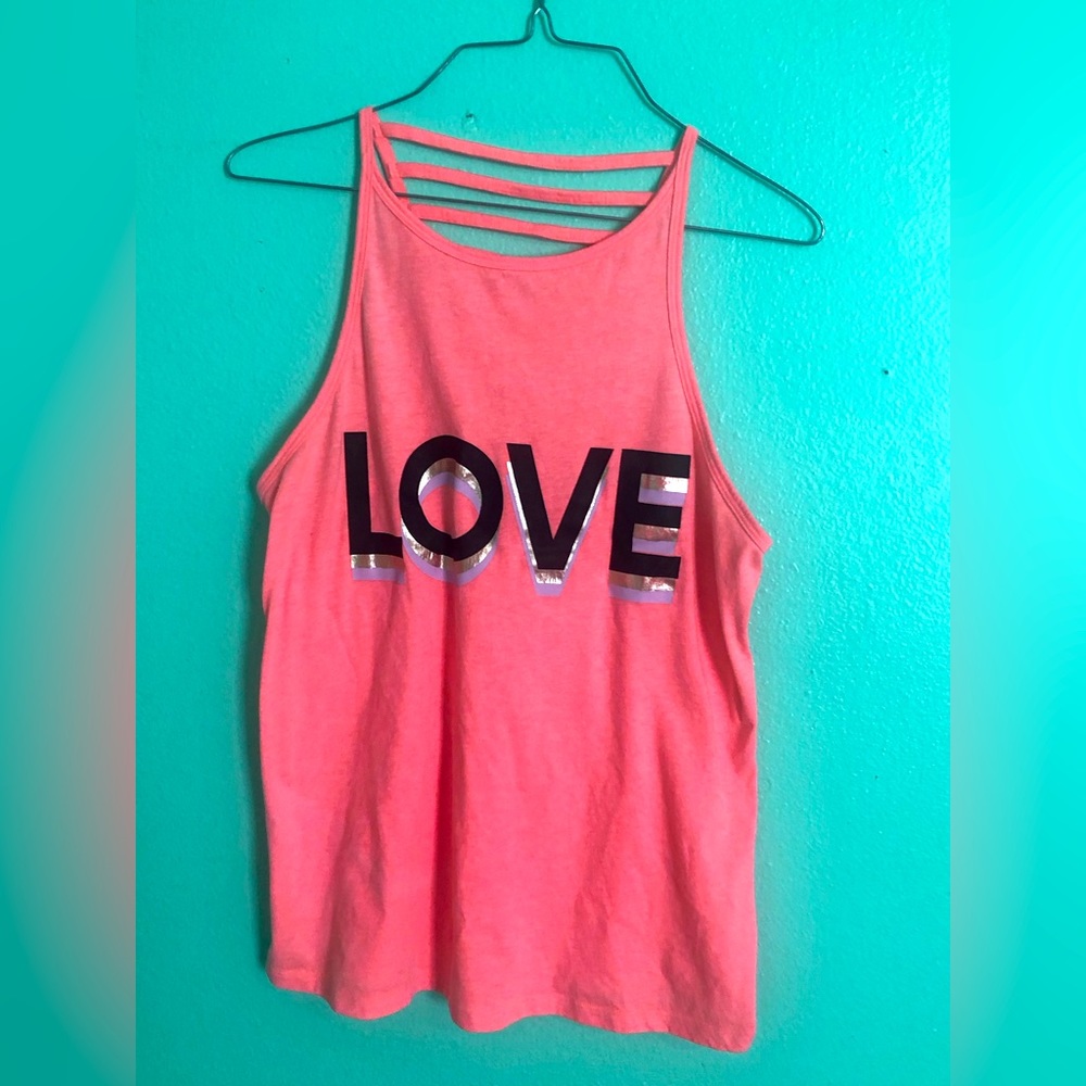 Victorias Sport strapped back tank